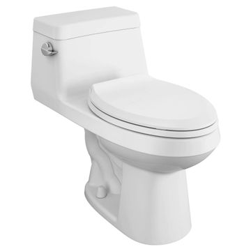 Colony One-Piece 1.28 gpf/4.8 Lpf Chair Height Elongated Toilet With Seat by American Standard - view 3