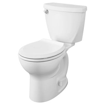 Cadet 3 FloWise 1.28 GPF/4.8 LPF Left Trip Lever Chair Height Round-Front Toilet with Slow-Close Seat by American Standard - view 4