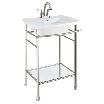 Edgemere 4-Inch Centerset Pedestal Sink Top by American Standard - view 8