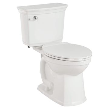 Vormax Plus 1.28 GPF/4.8 LPF Left Trip Lever 16-1/2-in. Elongated-Front Self-Cleaning Toilet with Seat by American Standard - view 3