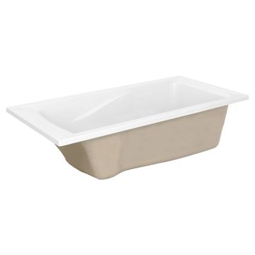 Evolution 72 x 36-Inch Deep Soak Drop-In Bathtub by American Standard - view 3
