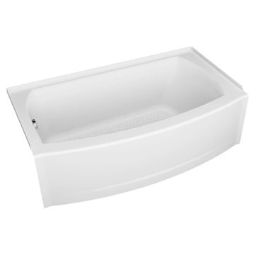 Elevate 5x30-inch Integral Apron Bathtub with Left-hand Outlet by American Standard - view 4