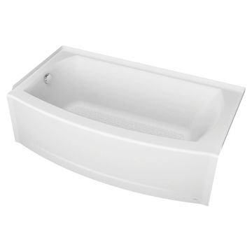 Elevate 5x30-inch Integral Apron Bathtub with Left-hand Outlet by American Standard - view 3