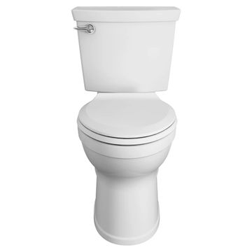 Champion 4 1.28 GPF Left Trip Lever 16-1/2-in. Elongated-Front Toilet with Supply Line by American Standard - view 2