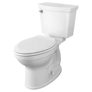 Champion 4 1.28 GPF Left Trip Lever 16-1/2-in. Elongated-Front Toilet with Supply Line by American Standard - view 4