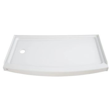 Ovation 60x30-inch Low Threshold Shower Base- Left Hand Drain by American Standard - view 2