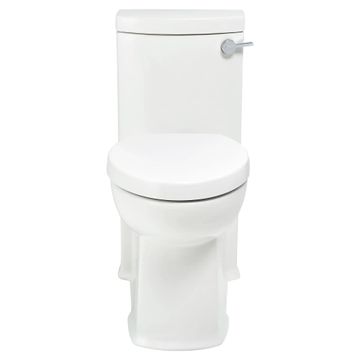 Boulevard One-Piece 1.28 gpf/4.8 Lpf Chair Height Right-Hand Trip Lever Elongated Toilet With Seat by American Standard - view 5