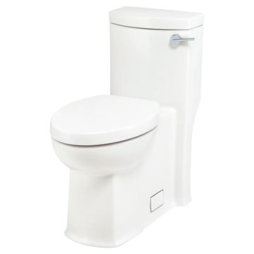 Boulevard One-Piece 1.28 gpf/4.8 Lpf Chair Height Right-Hand Trip Lever Elongated Toilet With Seat by American Standard - view 3