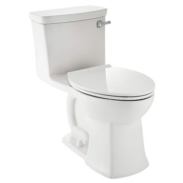 Townsend VorMax One-Piece 1.28 gpf/4.8 Lpf Chair Height Right-Hand Trip Lever Elongated Toilet With Seat by American Standard - view 5