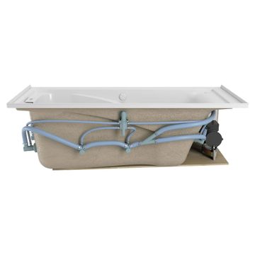 Mainstream 60in x 32in 8-Jet Whirlpool Tub with Right-Hand Drain by American Standard - view 2