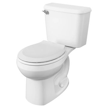Reliant Two-Piece 1.28 gpf/4.8 Lpf Standard Height Round Front 10-Inch Rough Toilet with Seat by American Standard - view 4