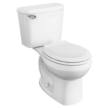 Reliant Two-Piece 1.28 gpf/4.8 Lpf Standard Height Round Front 10-Inch Rough Toilet with Seat by American Standard - view 3