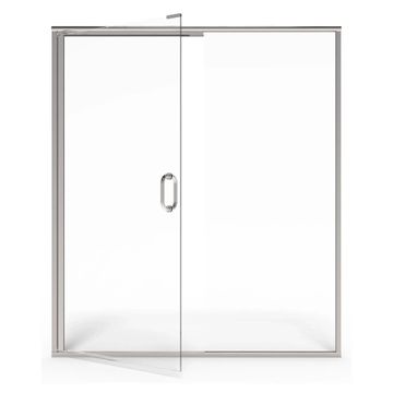 48 x 76-Inch Height Semi-Frameless Swing Door With Panel by American Standard - view 2