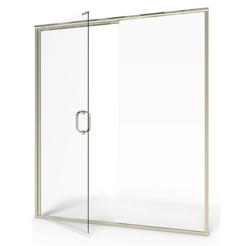 48 x 76-Inch Height Semi-Frameless Swing Door With Panel by American Standard - view 3