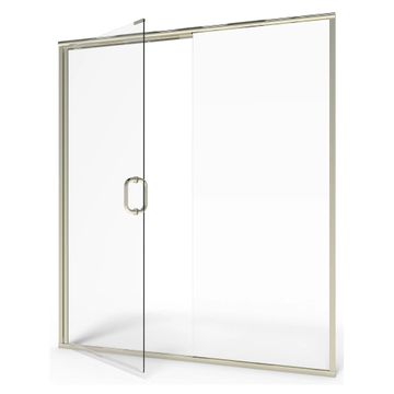 48 x 76-Inch Height Semi-Frameless Swing Door With Panel by American Standard - view 4