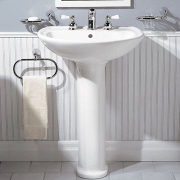 Cadet 8-Inch Widespread Pedestal Sink Top and Leg Combination by American Standard - view 3