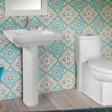 Boulevard Center Hole Only Pedestal Sink Top and Leg Combination by American Standard - view 4