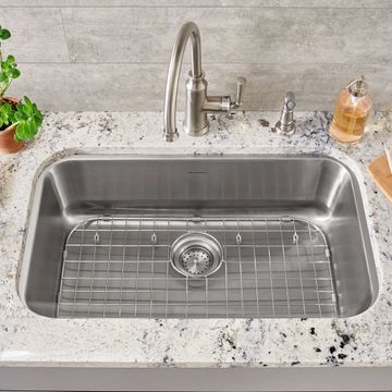 Portsmouth 30 x 18-Inch Stainless Steel Undermount Single-Bowl Kitchen Sink by American Standard - view 3