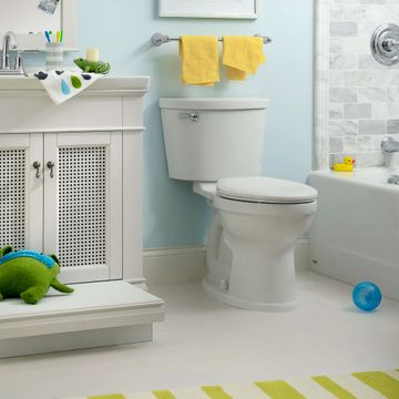 Champion PRO Two-Piece 1.6 gpf/6.0 Lpf Chair Height Elongated Right-Hand Trip Lever Toilet Less Seat by American Standard - view 7