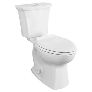 Edgemere 1.6 GPF/6.0 LPF 1.1 GPF/4.1 LPF Dual Flush Elongated-Front Toilet with Seat by American Standard - view 3