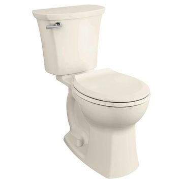 Edgemere Two-Piece 1.28 gpf/4.8 Lpf Chair Height Round Front Toilet with Seat by American Standard - view 8