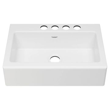 Delancey 33 x 22-Inch Cast Iron 4-Hole Undermount Single-Bowl Apron Front Kitchen Sink by American Standard - view 2