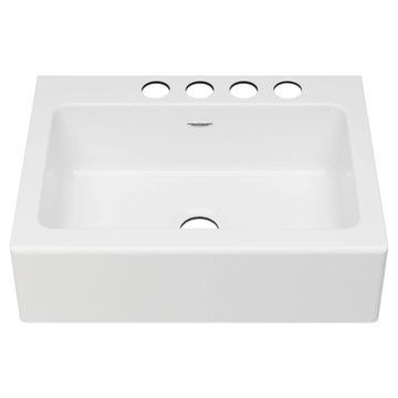 Delancey 30 x 22-Inch Cast Iron 4-Hole Undermount Single-Bowl Apron Front Kitchen Sink by American Standard