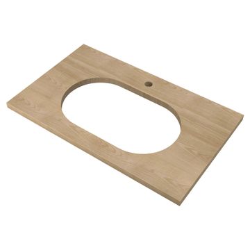 Studio S Above Counter Sink Top with Center Hole Only by American Standard - view 4