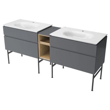 Studio S 33-Inch Vitreous China Vanity Sink Top Center Hole Only by American Standard - view 7