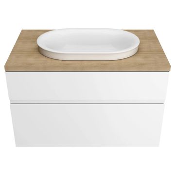 Studio S Above Counter Sink Top with Center Hole Only by American Standard - view 5