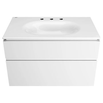 Studio S 33-Inch Vitreous China Vanity Sink Top 8-Inch Centers by American Standard - view 8