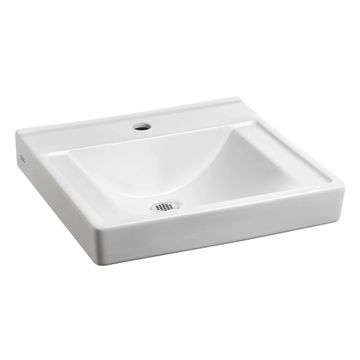 Decorum Wall-Hung EverClean Sink With Center Hole Only by American Standard - view 3