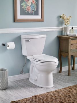 Champion 4 Two-Piece 1.6 gpf/6.0 Lpf Chair Height Elongated Toilet with Seat by American Standard - view 4