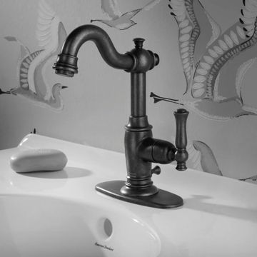 Quentin Single Hole Single-Handle Bathroom Faucet With Lever Handle by American Standard - view 6