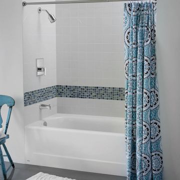 Princeton Americast 60 x 30-Inch Integral Apron Bathtub with Left-Hand Outlet by American Standard - view 3
