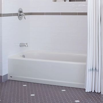 Princeton Americast 60 x 30-Inch Integral Apron Bathtub Left-Hand Outlet With Integral Drain by American Standard - view 8