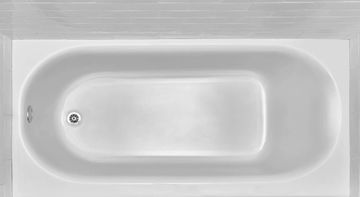 Princeton Americast 60 x 30-Inch Integral Apron Bathtub Left-Hand Outlet With Integral Drain by American Standard - view 9