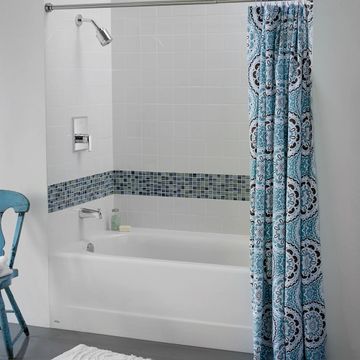 Princeton Americast 60 x 30-Inch Integral Apron Bathtub Left-Hand Outlet With Integral Drain by American Standard - view 7