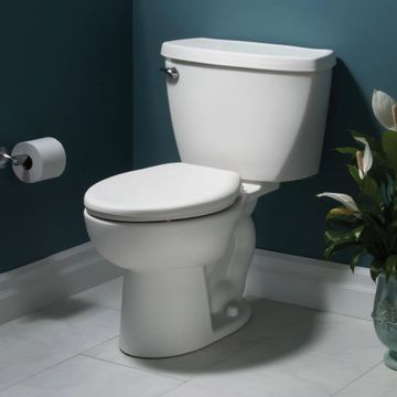 Cadet Two-Piece Pressure Assist 1.1 gpf/4.2 Lpf Elongated EverClean Toilet by American Standard - view 9