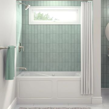Mainstream 60in x 32in 8-Jet Whirlpool Tub with Left-Hand Drain by American Standard - view 8