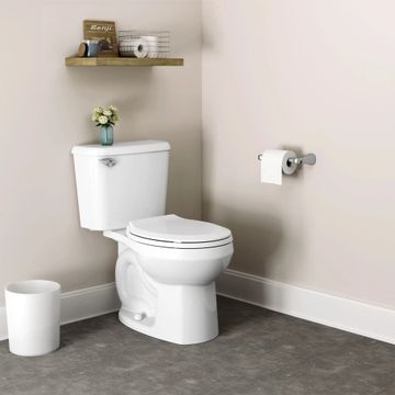Reliant Two-Piece 1.28 gpf/4.8 Lpf Standard Height Round Front 10-Inch Rough Toilet with Seat by American Standard - view 6
