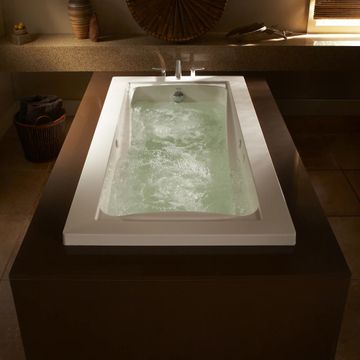 Green Tea 66 x 36-Inch Drop-In Bathtub With EcoSilent EverClean Hydromassage System by American Standard - view 2
