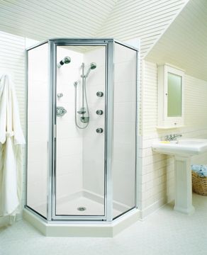 Town Square 38 Inch by 38 Inch Neo Angle Shower Base by American Standard - view 5