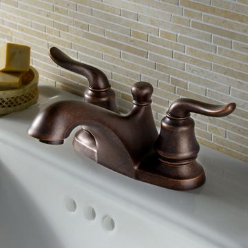 Princeton 4-In. Centerset 2-Handle Bathroom Faucet 1.2 GPM with Lever Handles by American Standard - view 9