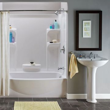 Ravenna 8-Inch Widespread Pedestal Sink Top and Leg Combination by American Standard - view 2