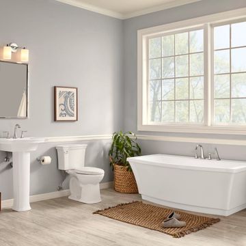 Estate 8-Inch Widespread Pedestal Sink Top and Leg Combination by American Standard - view 5