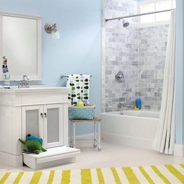 Portsmouth 4-In. Centerset 2-Handle Crescent Spout Bathroom Faucet 1.2 GPM with Lever Handles by American Standard - view 6