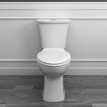 Edgemere 1.6 GPF/6.0 LPF 1.1 GPF/4.1 LPF Dual Flush Elongated-Front Toilet with Seat by American Standard - view 6