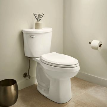 Reliant Two-Piece Standard Height Elongated Toilet with Seat by American Standard - view 7