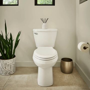 Reliant Two-Piece Standard Height Elongated Toilet with Seat by American Standard - view 8